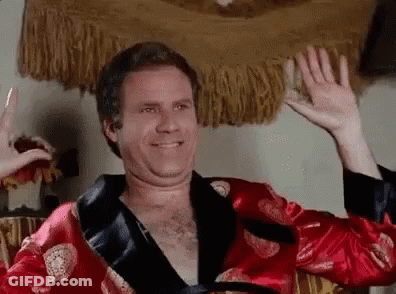 Man In Red Robe Waving GIF