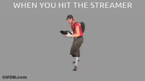 Man In Red Shirt And Brown Pants On Skateboard GIF