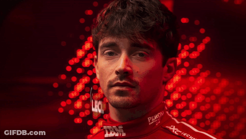 Man In Red Shirt Charlie Leclerc GIF
