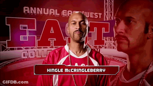 Man In Red Shirt Hingle McCringleberry GIF