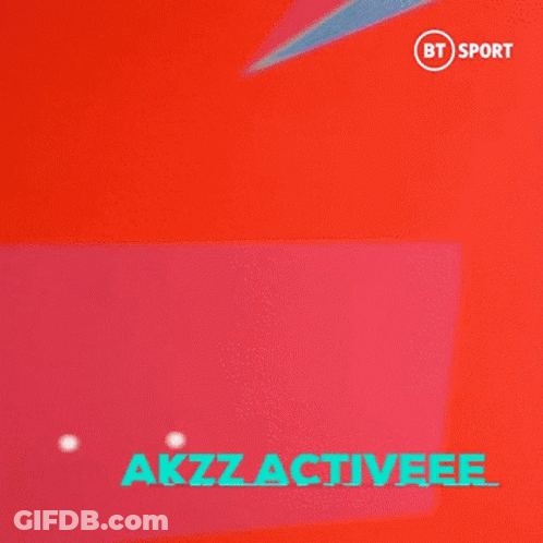 Man In Red Shirt Saying Akzz Activeee GIF