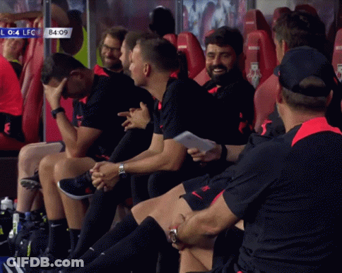 Man In Red Shirt Saying Ava GIF