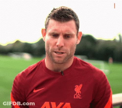 Man In Red Shirt Saying Ava GIF