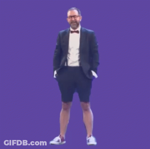 Man In Red Shirt Saying Bim Bim GIF