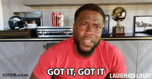 Man In Red Shirt Saying Got It Got It Laugh Out Loud GIF