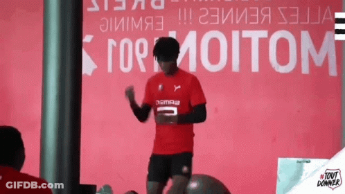 Man In Red Shirt Saying Hamra GIF