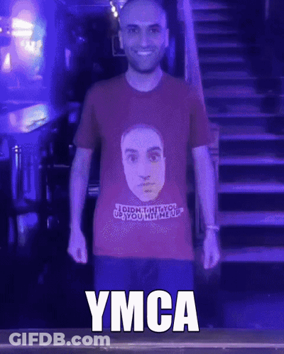 Man In Red Shirt Saying I Didn't Hit You Up You Hit Me GIF