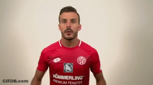 Man In Red Shirt Saying Kommerling Premium Fenster GIF