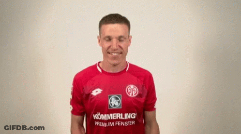 Man In Red Shirt Saying Kommerling Premium Fenster GIF