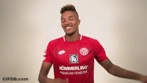 Man In Red Shirt Saying Kommerling Premium Fenster GIF