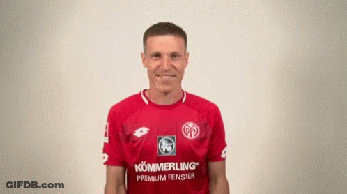 Man In Red Shirt Saying Kommerling Premium Fenster GIF