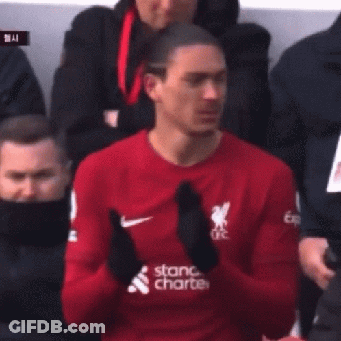 Man In Red Shirt Saying Stand Charter GIF