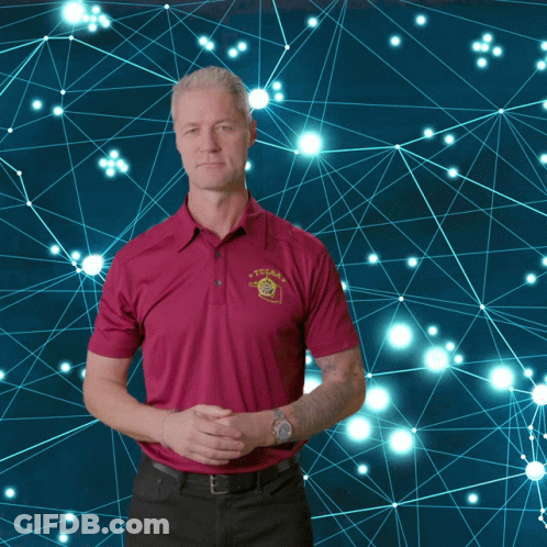 Man In Red Shirt Saying Texas GIF