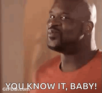 Man In Red Shirt Saying You Know It Baby GIF