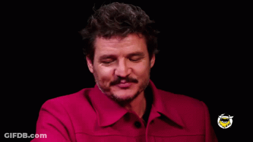 Man In Red Shirt Says Jump GIF