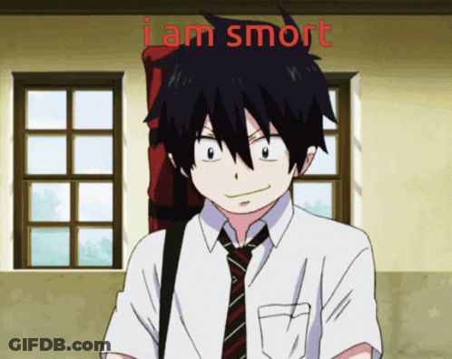 Man In Red Shirt Sitting With Caption But We're Really Smart Tommy Tallarico GIF