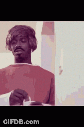 Man In Red Shirt Standing GIF