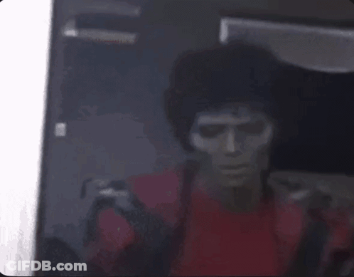 Man In Red Shirt Taking Selfie GIF