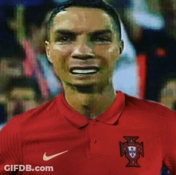 Man In Red Shirt With Cross GIF