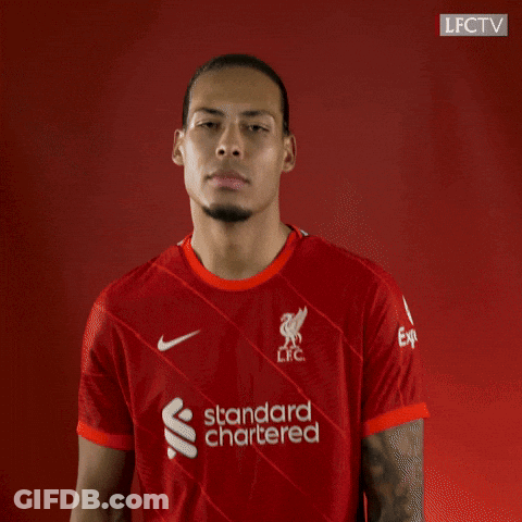 Man In Red Shirt With LFCTV GIF