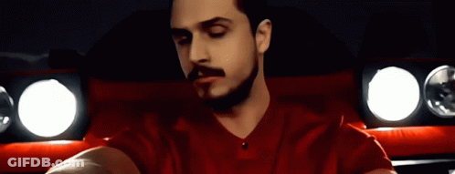 Man In Red Shirt With Number 0 GIF