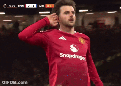 Man In Red Snapdragon Jersey On Field GIF