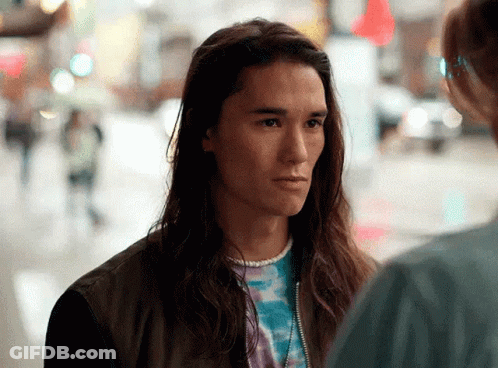 Man In Red Star Trek Shirt GIF