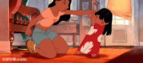 Man In Red Striped Shirt With Number 7 GIF