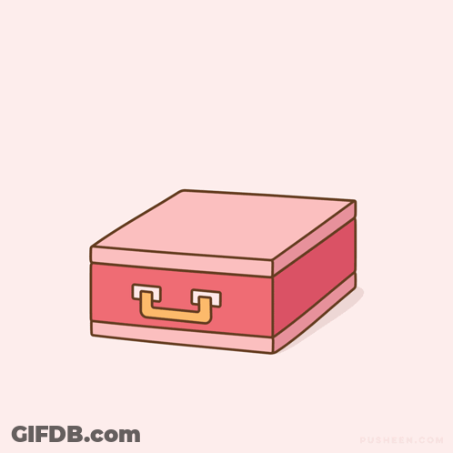 Man In Red Suit And Tie In Room With Picture GIF