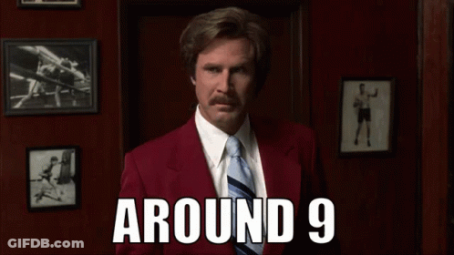 Man In Red Suit And Tie GIF