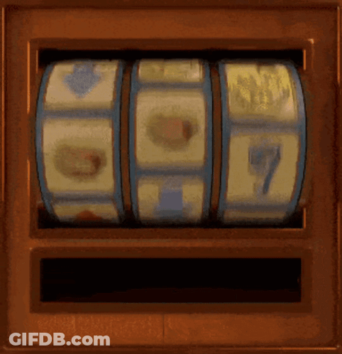 Man In Red Suit At Roulette Wheel GIF
