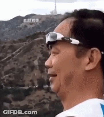 Man In Red Suit Saying Ha Ha Very Funny GIF