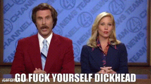 Man In Red Suit Saying I Immediately Regret This Decision GIF