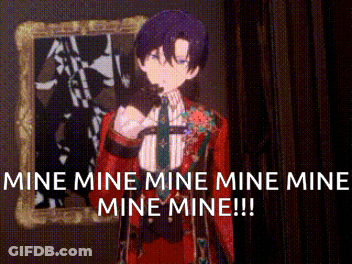 Man In Red Suit Saying Mine GIF