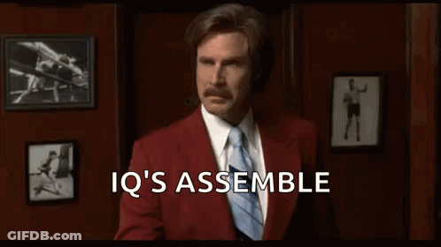 Man In Red Suit Thumbs Up IQ's Assemble GIF