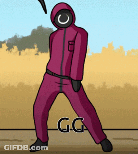 Man In Red Suit With GG GIF