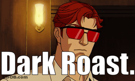Man In Red Sunglasses Dark Roast GIF