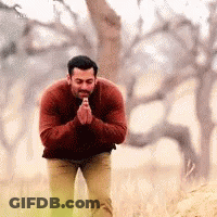 Man In Red Sweater Kneeling In Prayer GIF