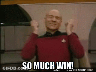 Man In Red Sweater Saying So Much Win GIF