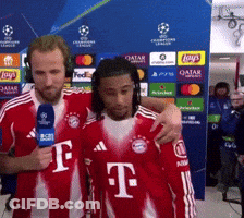Man In Red T-Mobile Jersey Interviewed GIF