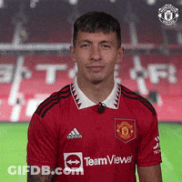 Man In Red Teamview Jersey GIF