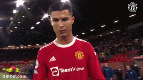 Man In Red Teamviewe Jersey On Field GIF