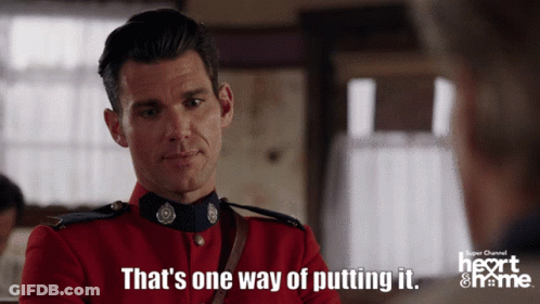Man In Red Uniform That's One Way Of Putting It GIF