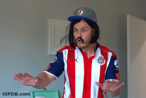 Man In Red White And Blue Striped Shirt And Hat GIF