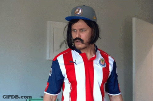Man In Red White Blue Striped Shirt And Baseball Cap GIF