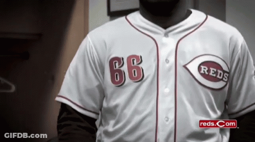 Man In Reds Jersey Number 66 GIF