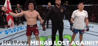 Man In Reebok Shorts In Boxing Ring GIF