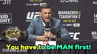 Man In Reebok Shorts In Boxing Ring GIF