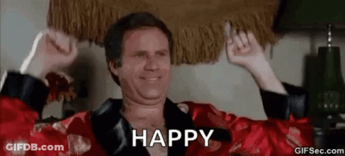 Man In Robe Celebrating Saying Happy GIF
