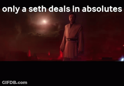 Man In Robe Standing In Dark Room GIF